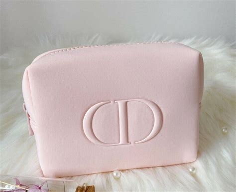 pink dior makeup case